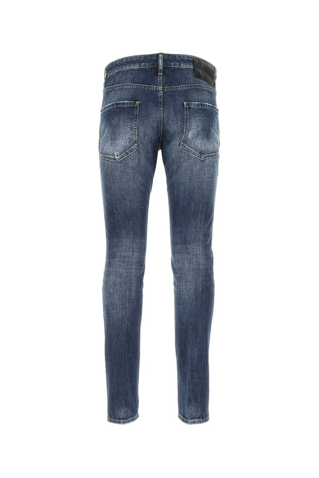 Dsquared2 Logo Patch Slim-Cut Jeans