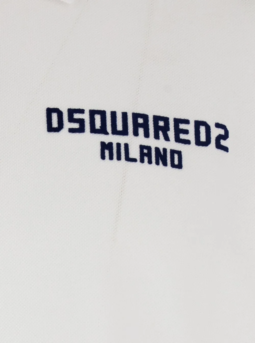 Dsquared2 Logo Detailed Short-Sleeved Polo Shirt