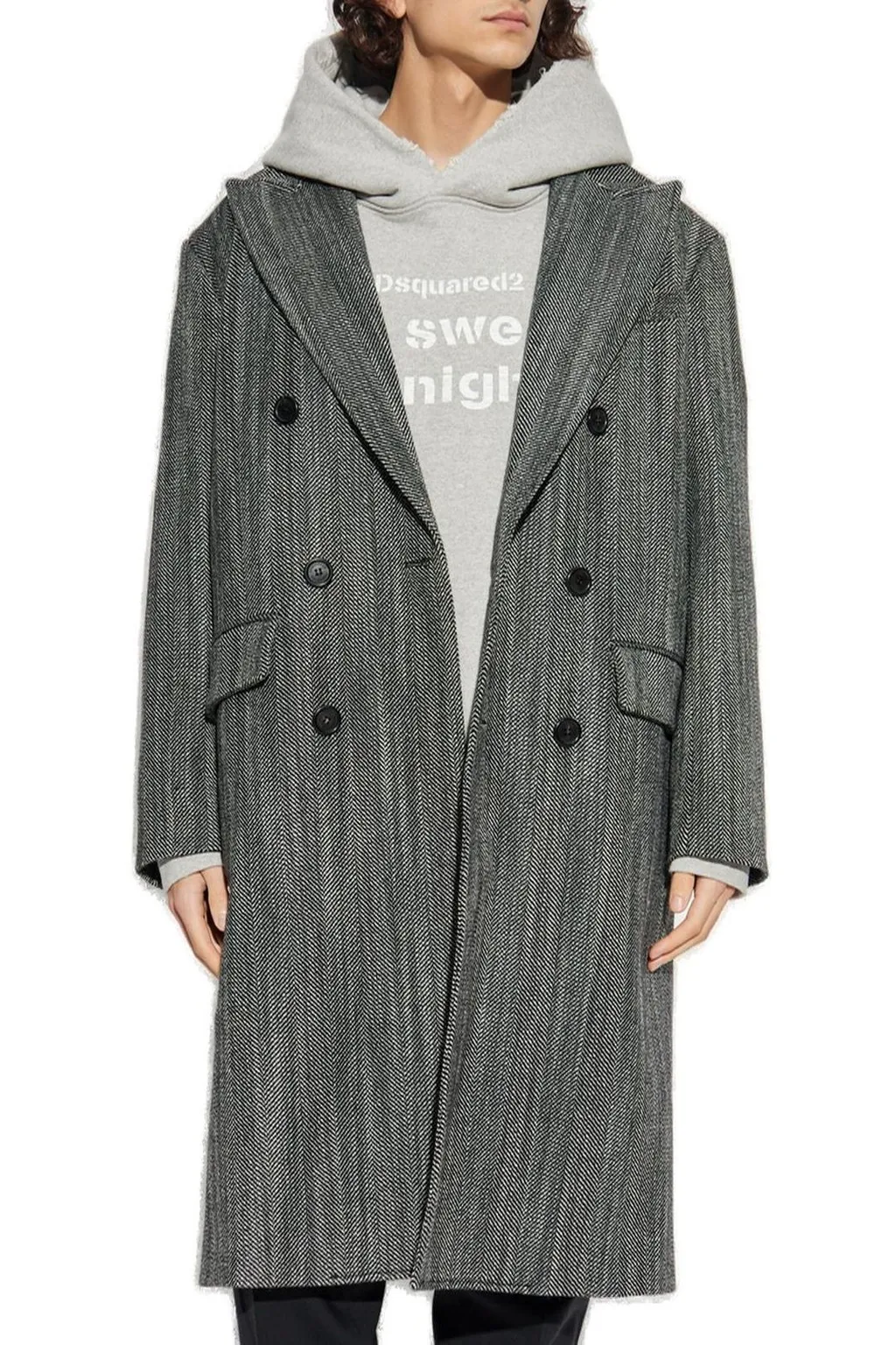Dsquared2 Double Breasted Coat