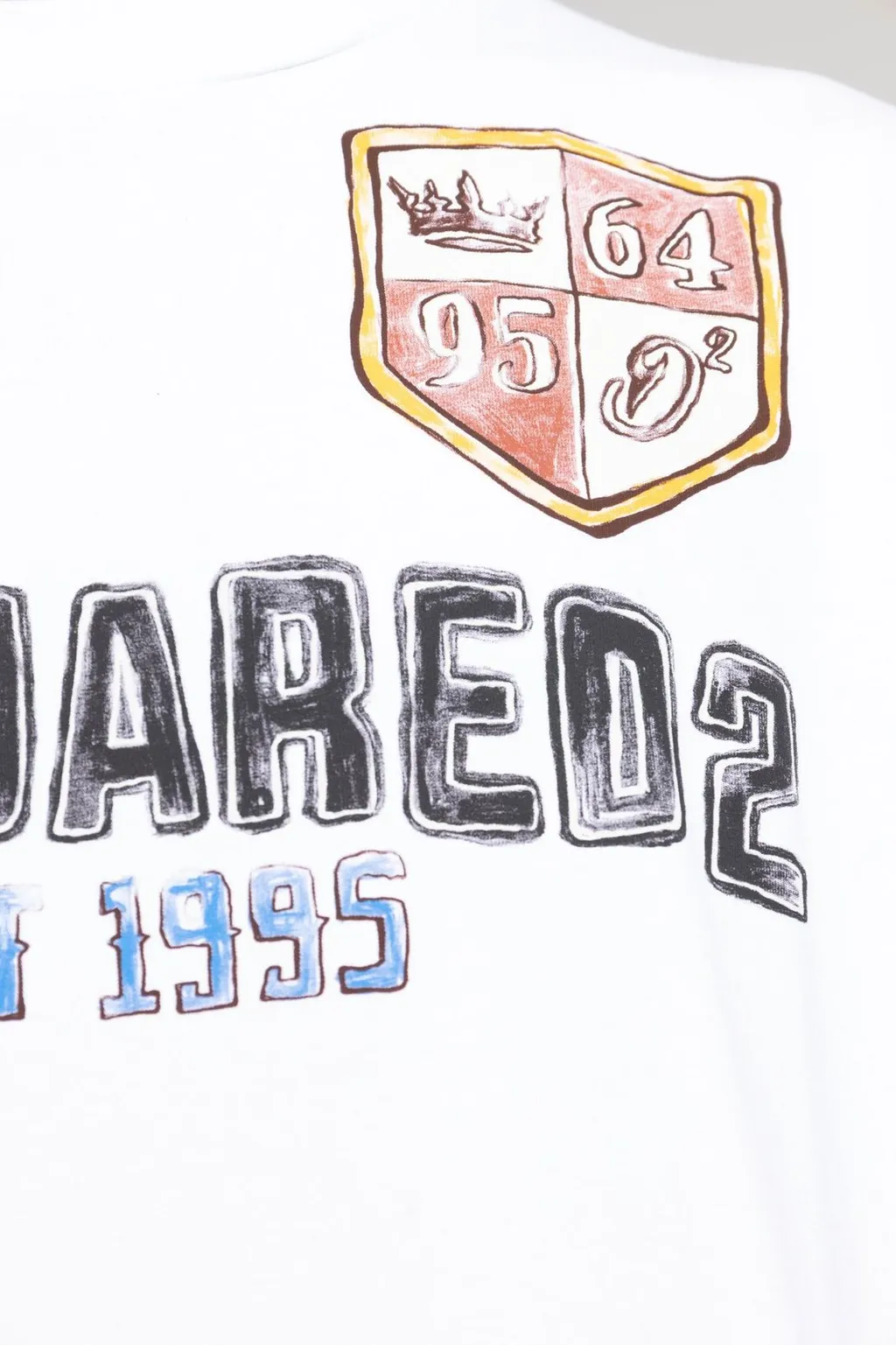 Dsquared2 Logo Printed Crewneck T-Shirt