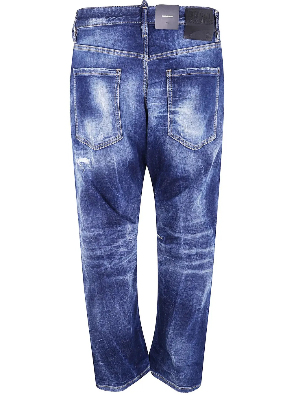 Dsquared2 Fade Effect Distressed Jeans