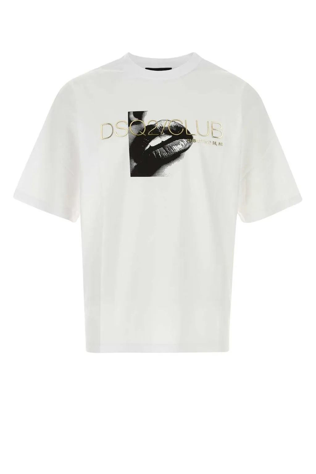 Dsquared2 Graphic Printed Crewneck T-Shirt
