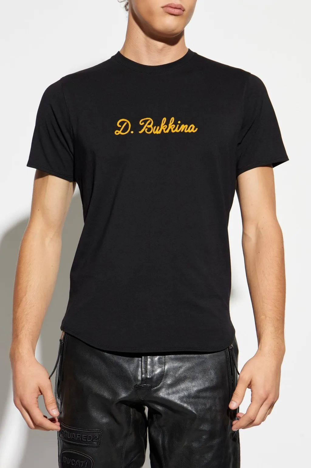 Dsquared2 X Magliano Logo Embroidered Crewneck T-Shirt