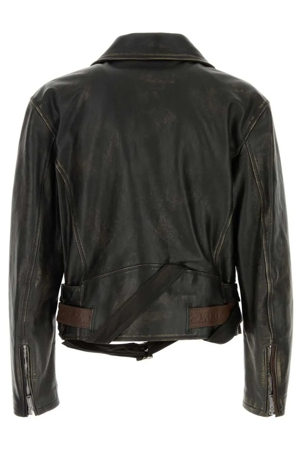 Dsquared2 Zip-Up Belted Jacket