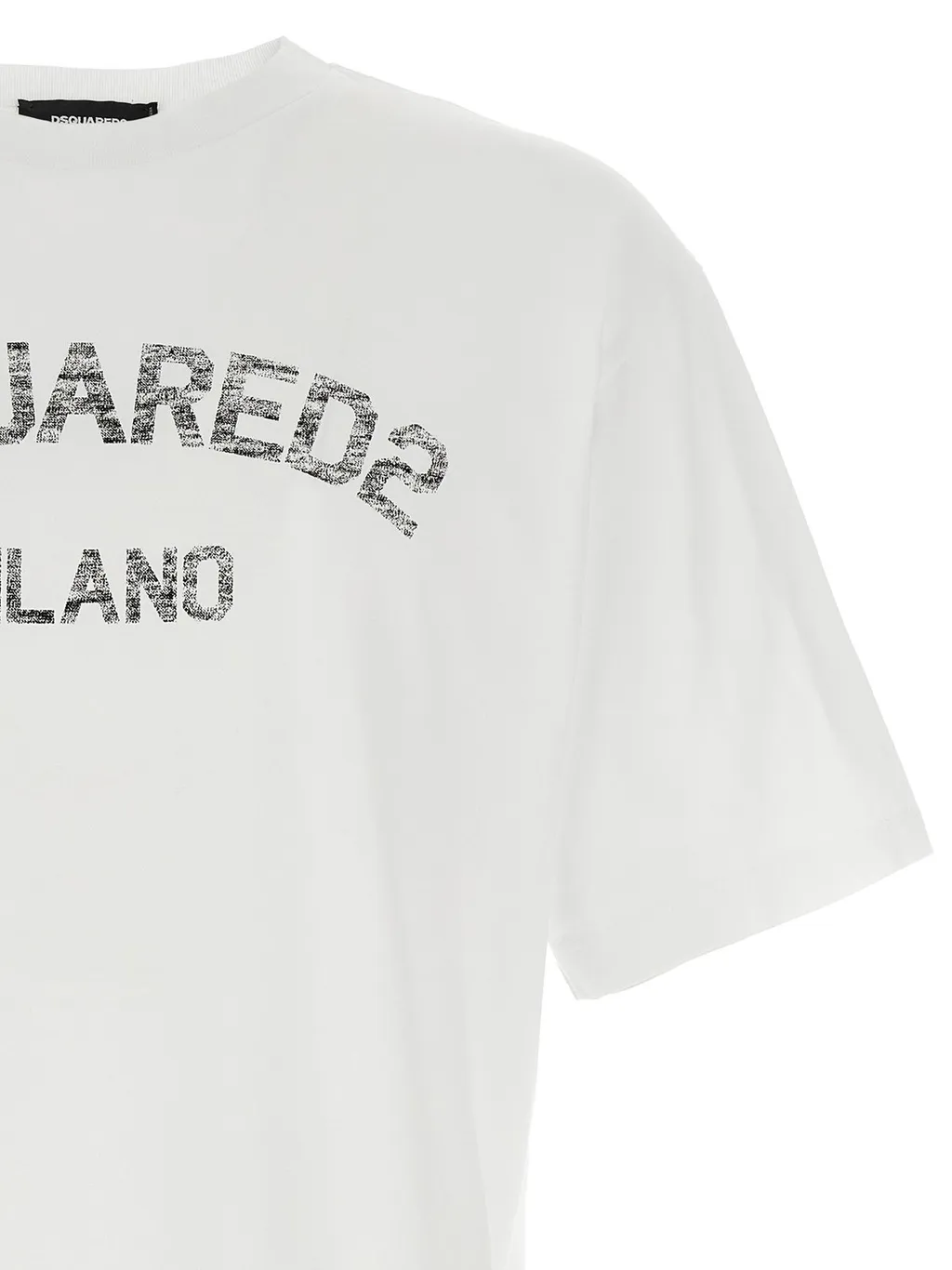 Dsquared2 Logo Printed Crewneck T-Shirt