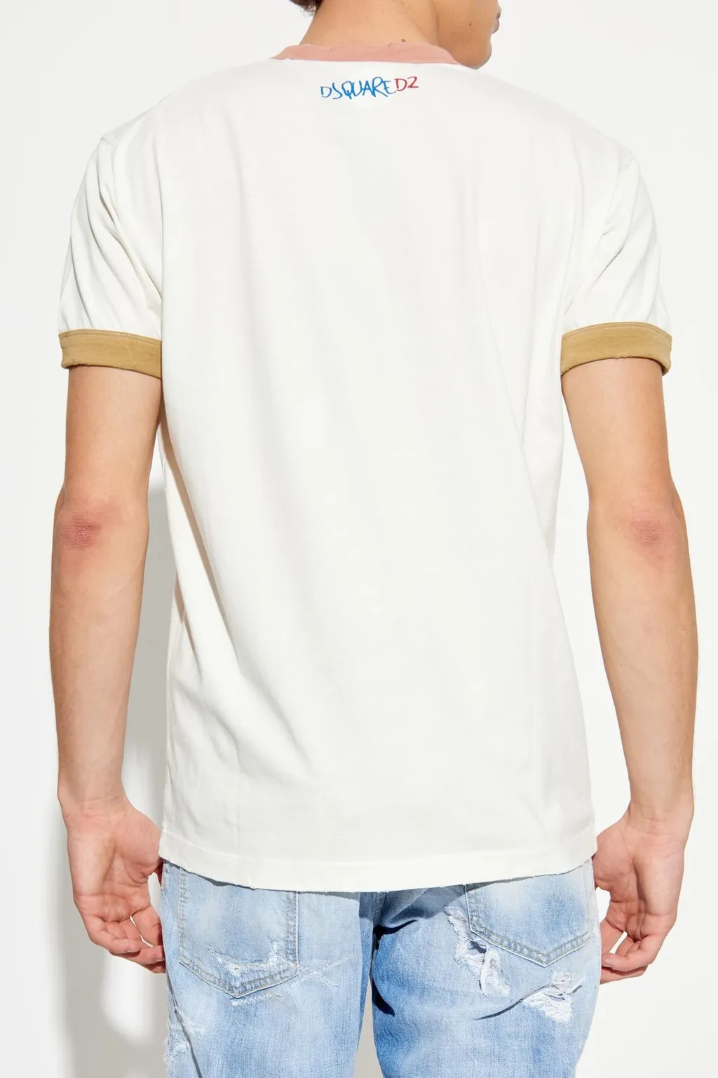 Dsquared2 Graphic Printed Crewneck T-Shirt