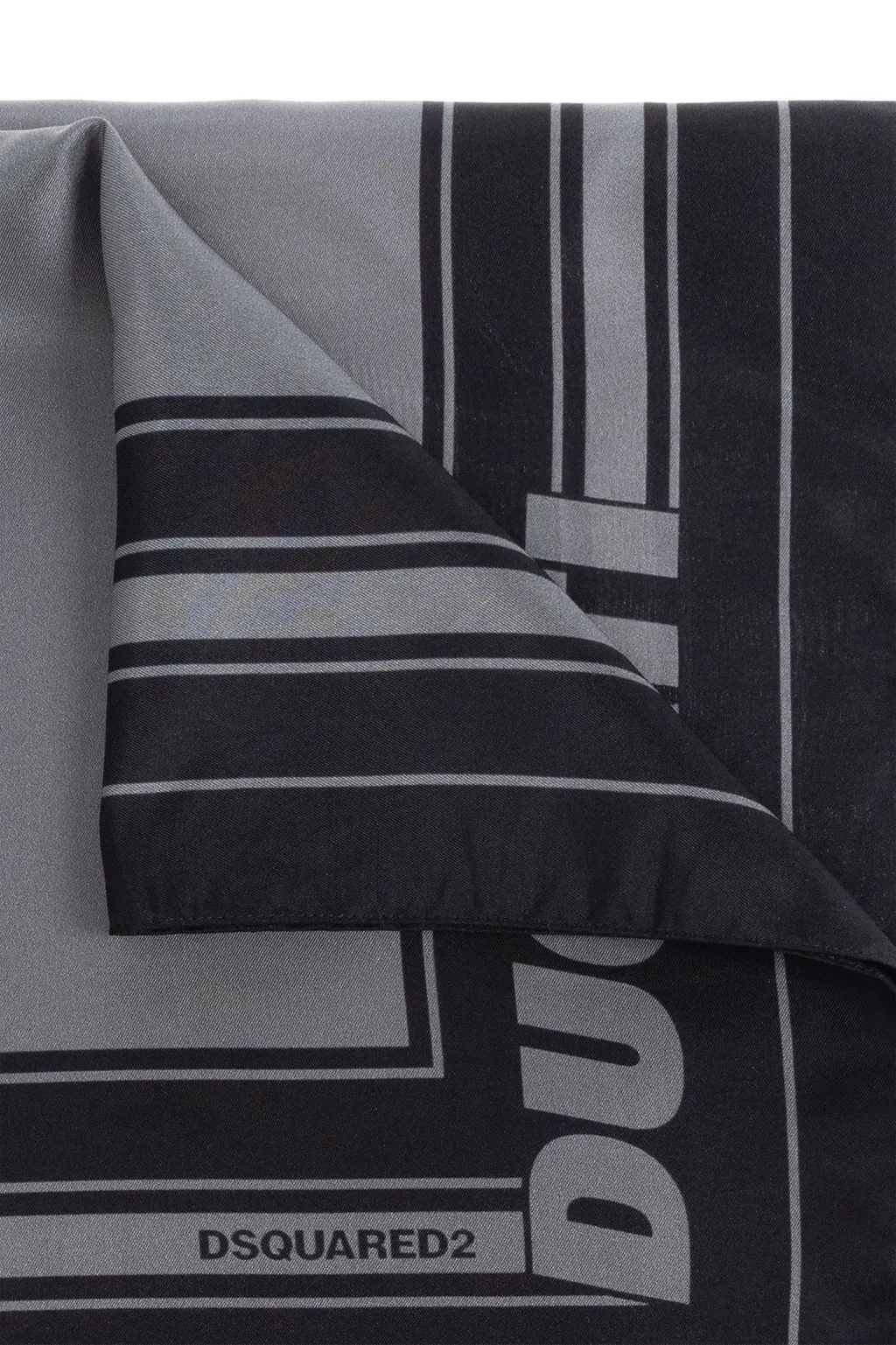 Dsquared2 X Ducati Logo Printed Scarf