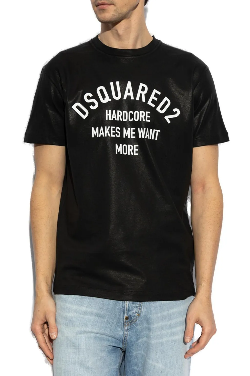 Dsquared2 Logo Printed Crewneck T-Shirt