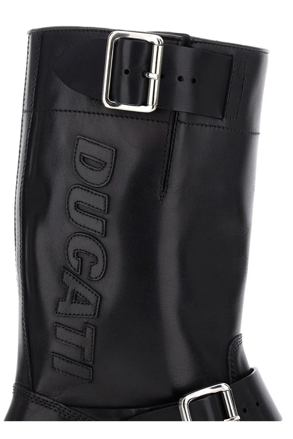Dsquared2 X Ducati Buckle Strap Biker Boots