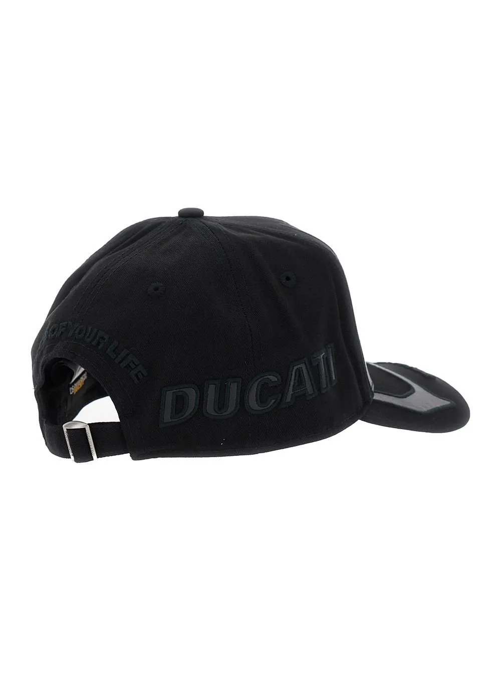 Dsquared2 X Ducati Logo Embroidered Baseball Cap