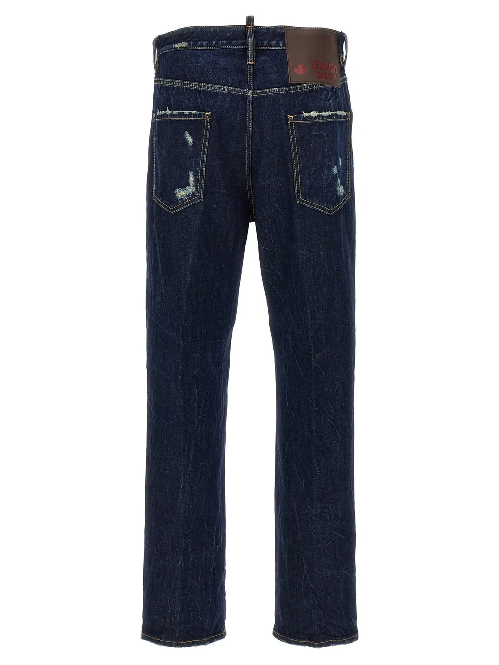 Dsquared2 642 Logo Patch Jeans