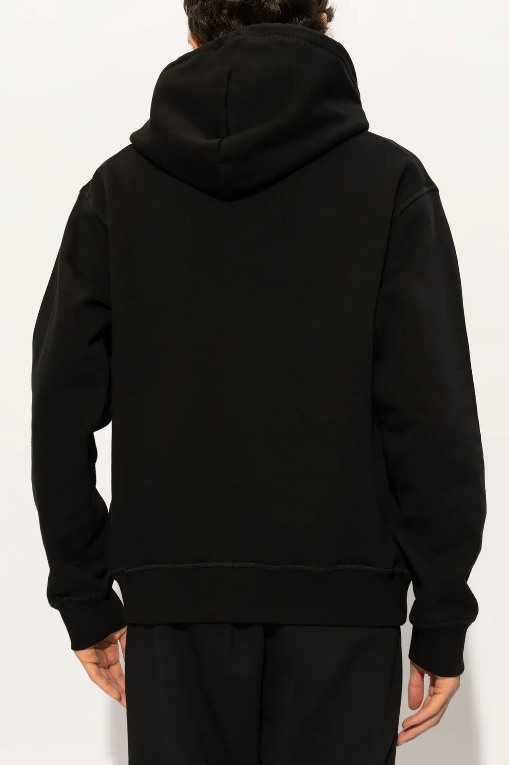 Dsquared2 Logo Printed Drawstring Hoodie
