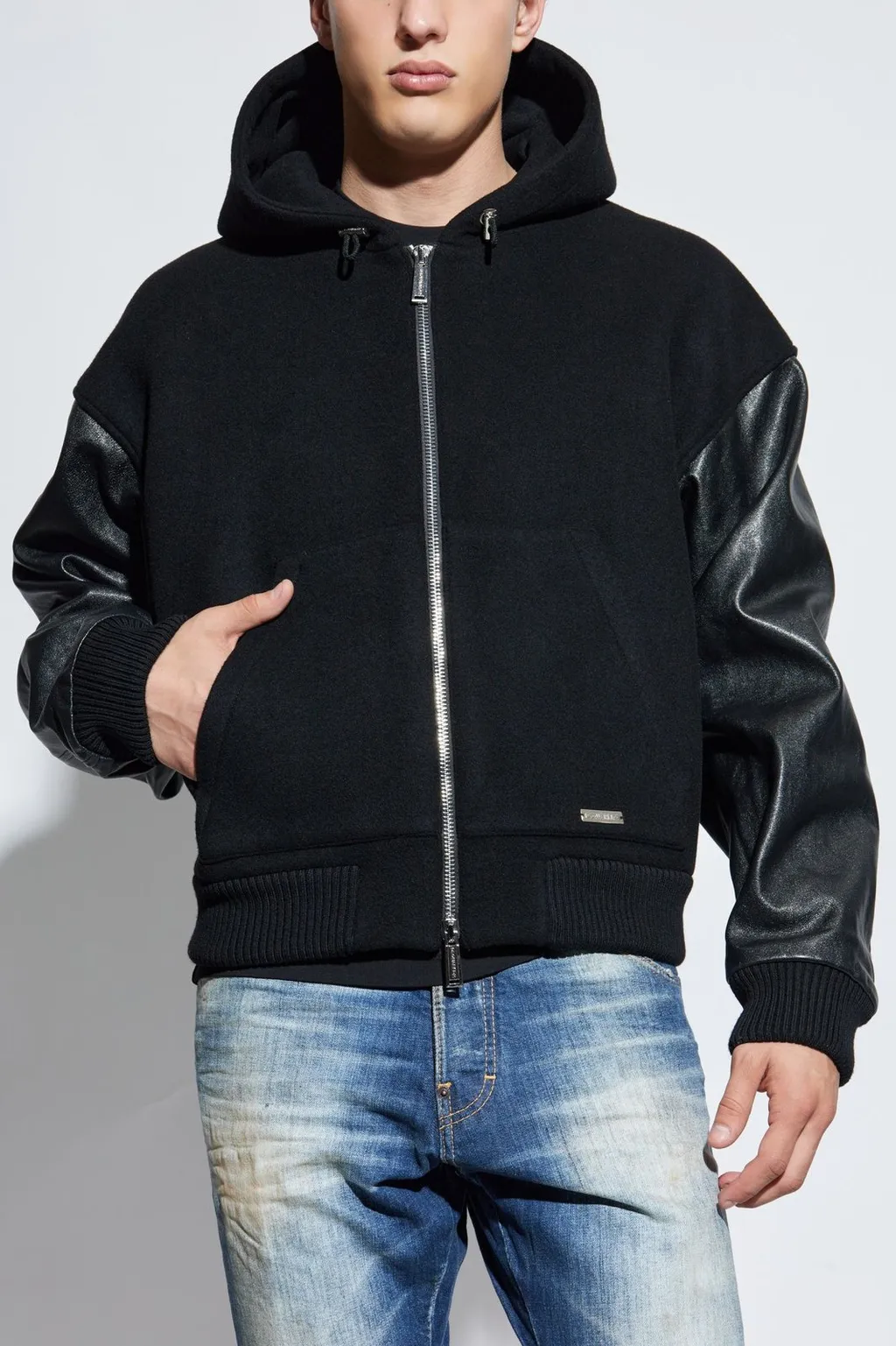 Dsquared2 Hooded '80S Bomber Jacket