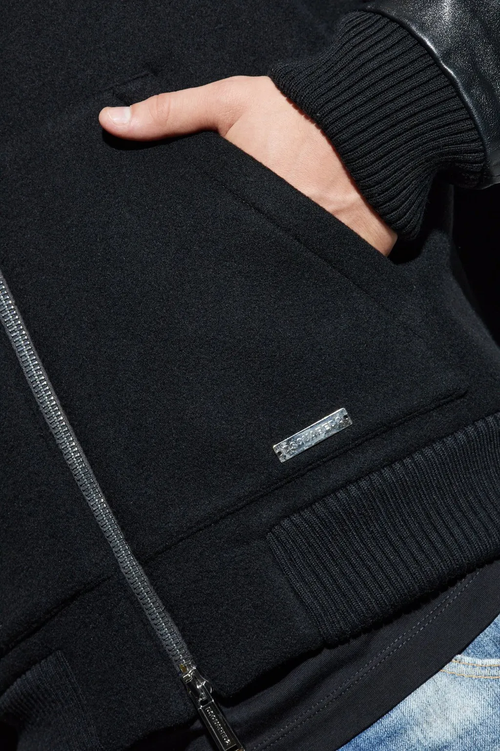 Dsquared2 Hooded '80S Bomber Jacket