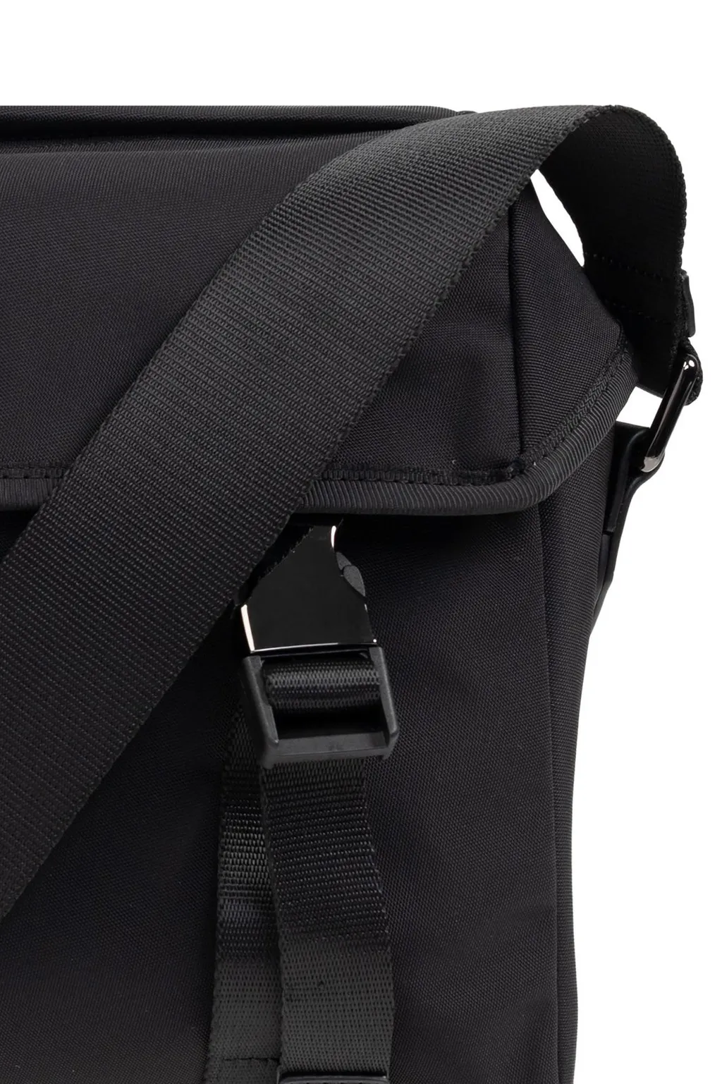 Dsquared2 Logo Lettering Foldover Messenger Bag