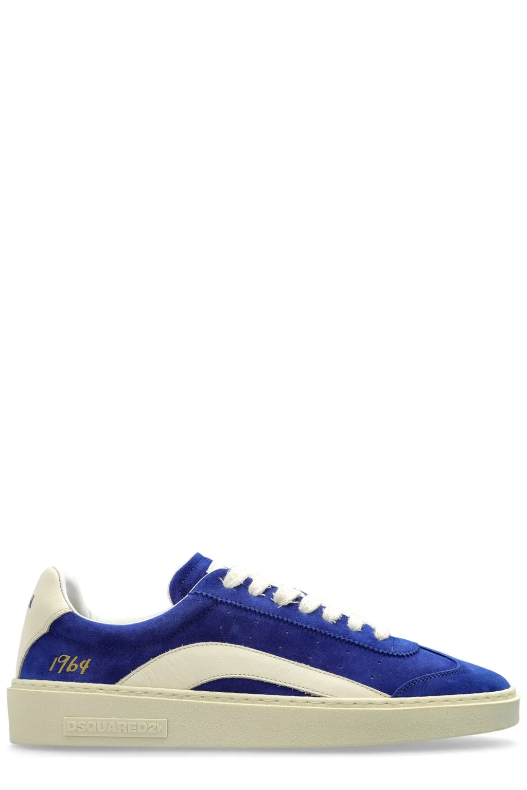 Dsquared2 Round-Toe Lace-Up Sneakers