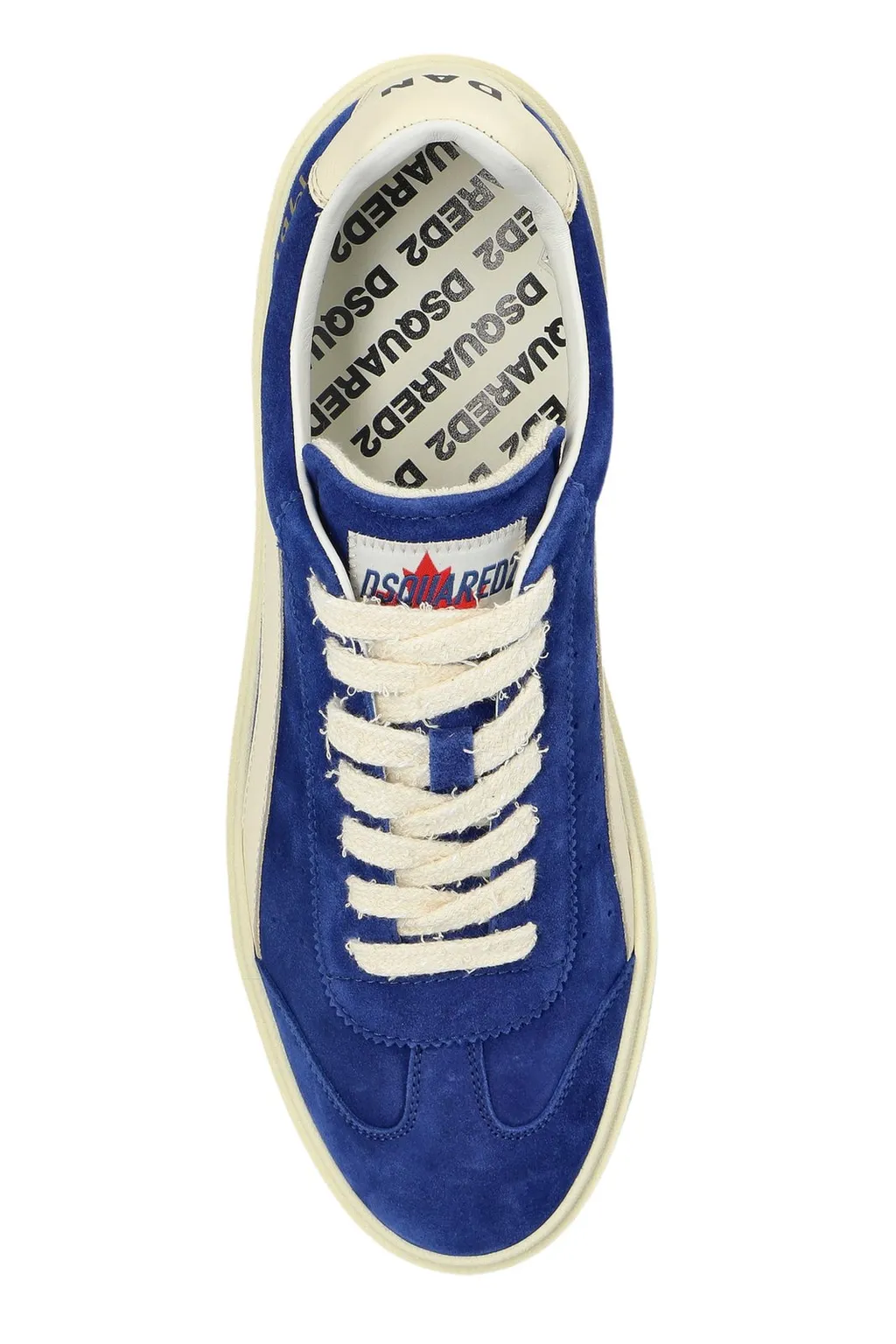 Dsquared2 Round-Toe Lace-Up Sneakers