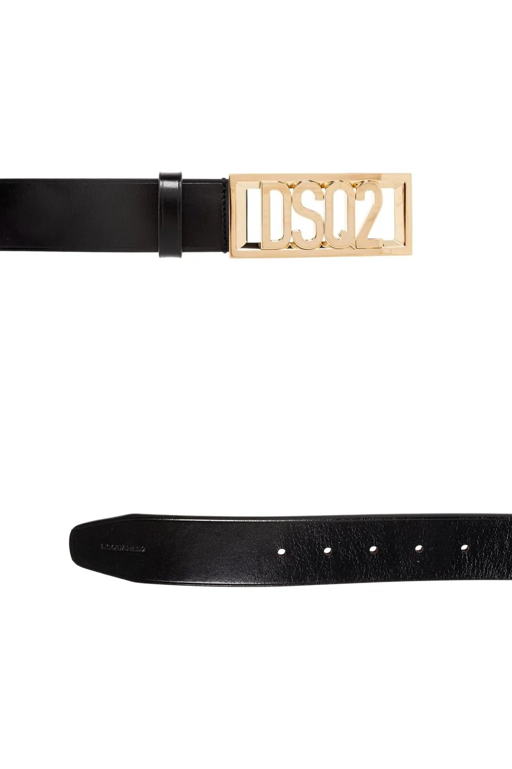 Dsquared2 Logo Plaque Buckle Belt