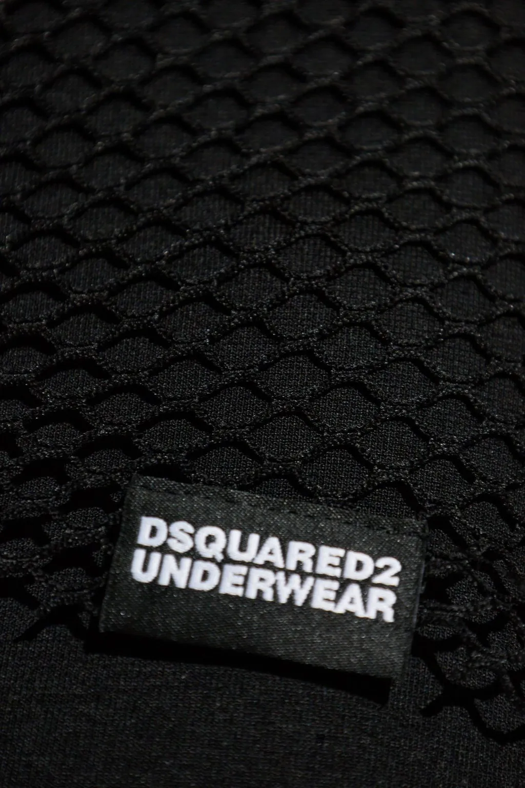 Dsquared2 Logo Patch Semi-Sheer Tank Top