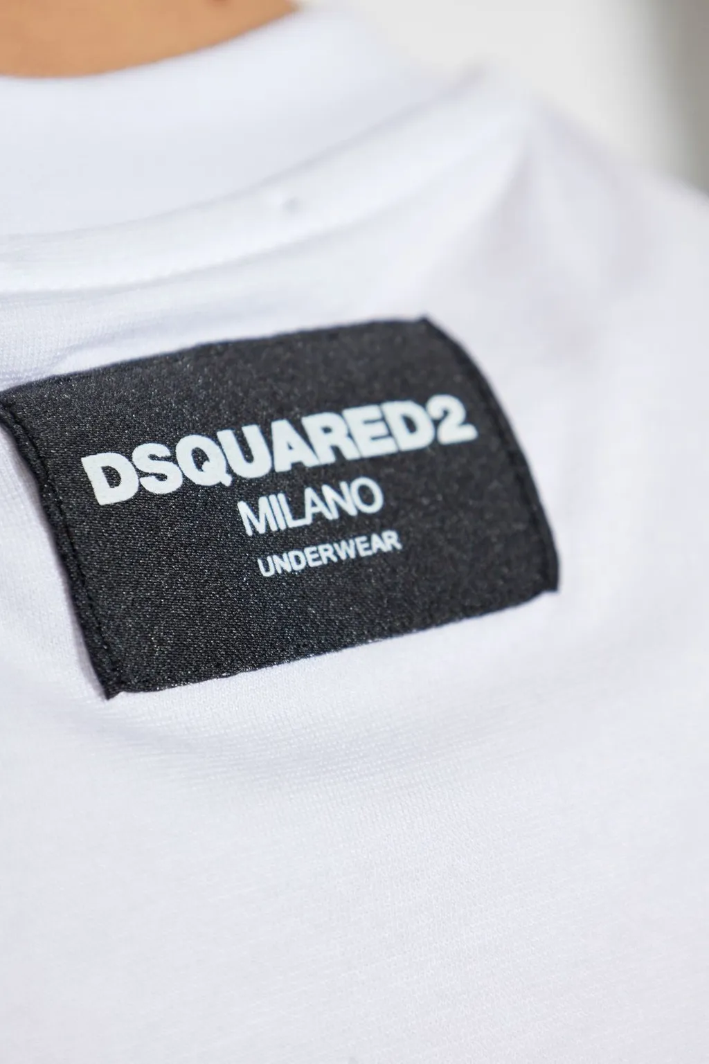 Dsquared2 Logo Patch Crewneck T-Shirt