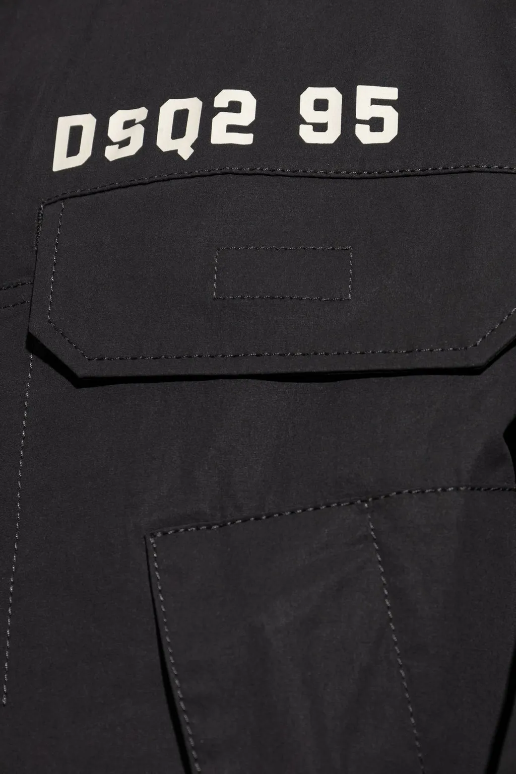 Dsquared2 Logo-Printed Zipped Bomber Jacket