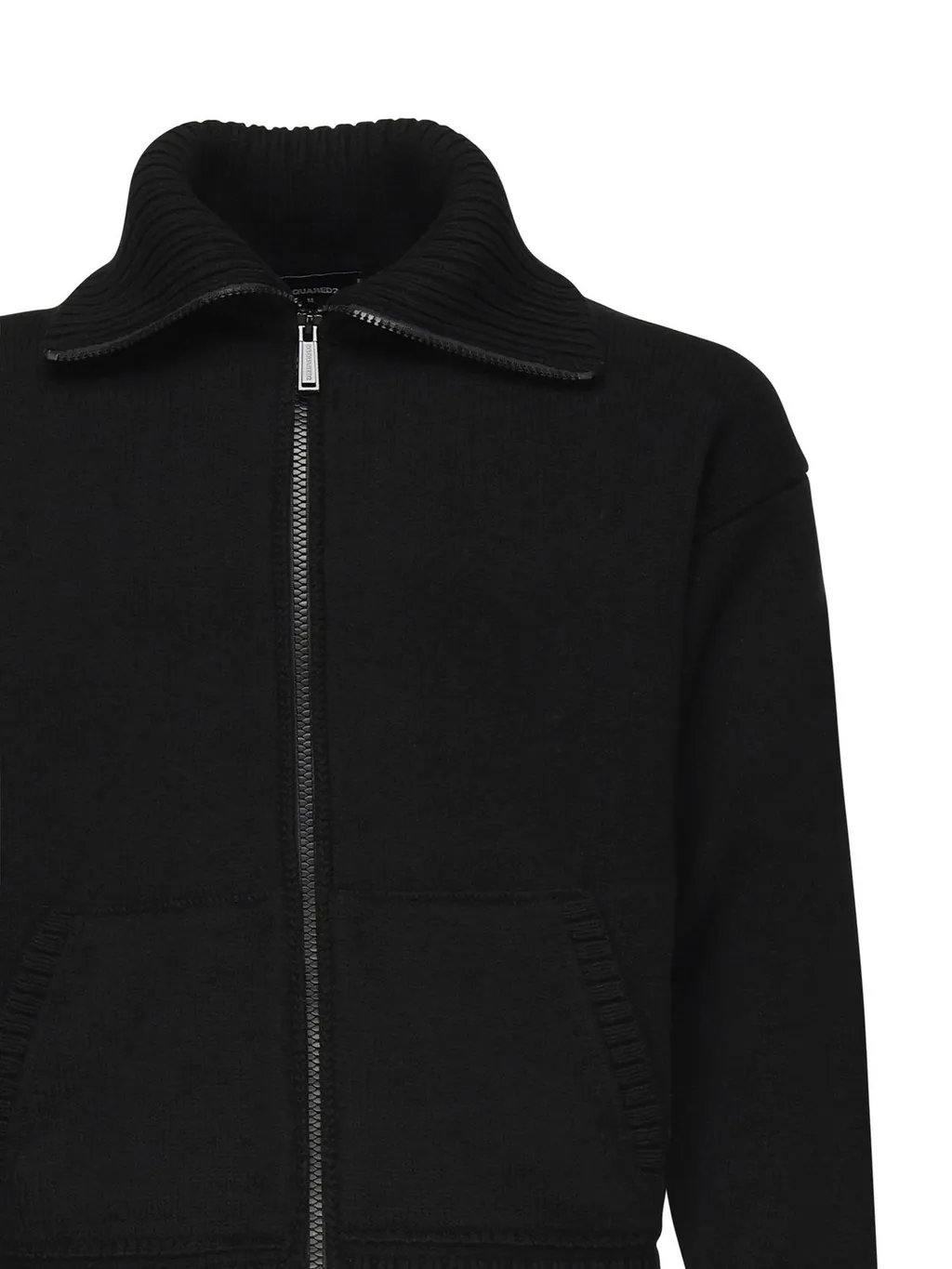 Dsquared2 Fake Stitch D2 Zipped Cardigan