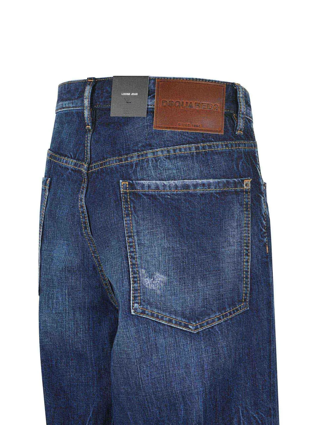 Dsquared2 Be Cool Be Nice Wash Loose Jeans