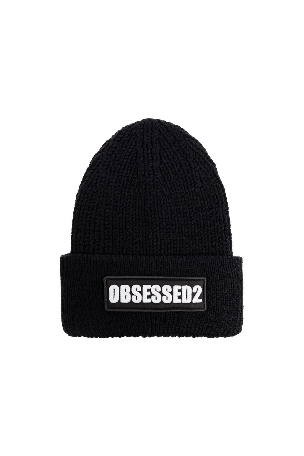 Dsquared2 Logo Patch Knitted Beanie