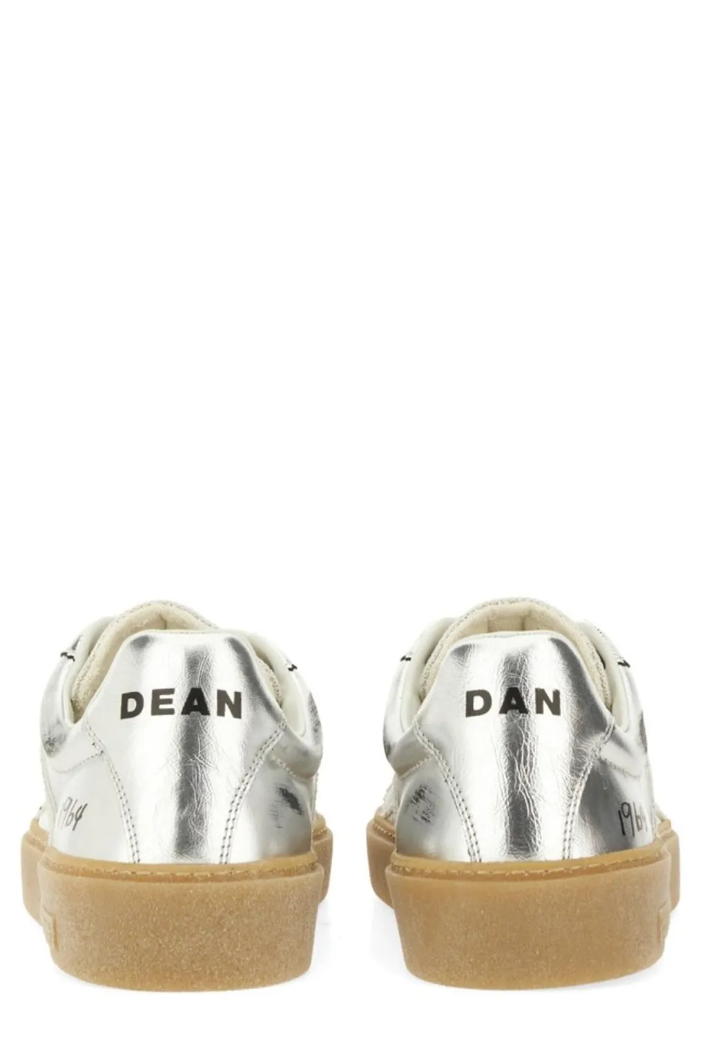 Dsquared2 Round-Toe Lace-Up Sneakers