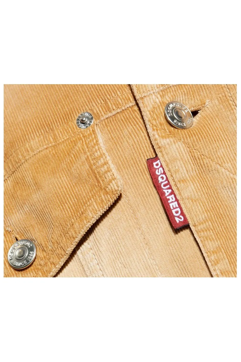Dsquared2 Flap Pocket Corduroy Jacket