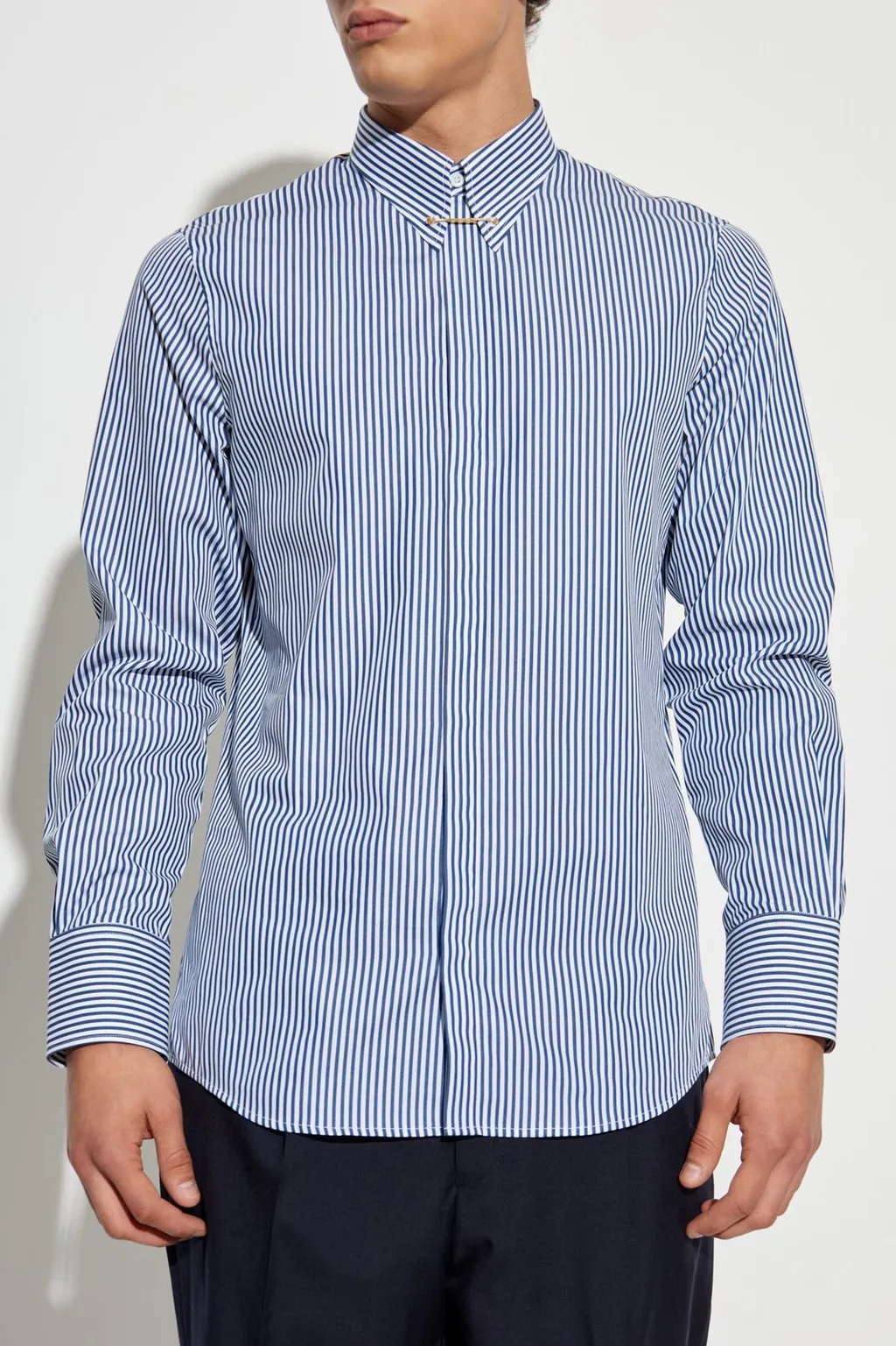 Dsquared2 Striped Long-Sleeved Shirt