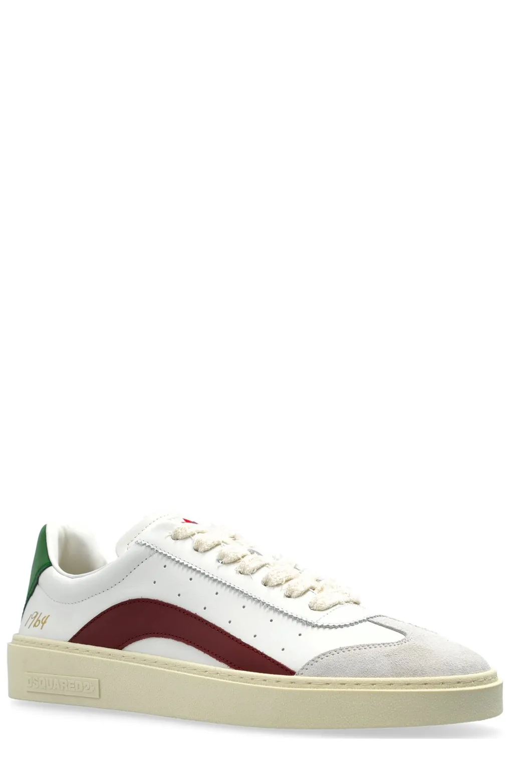 Dsquared2 Logo Patch Lace Up Sneakers