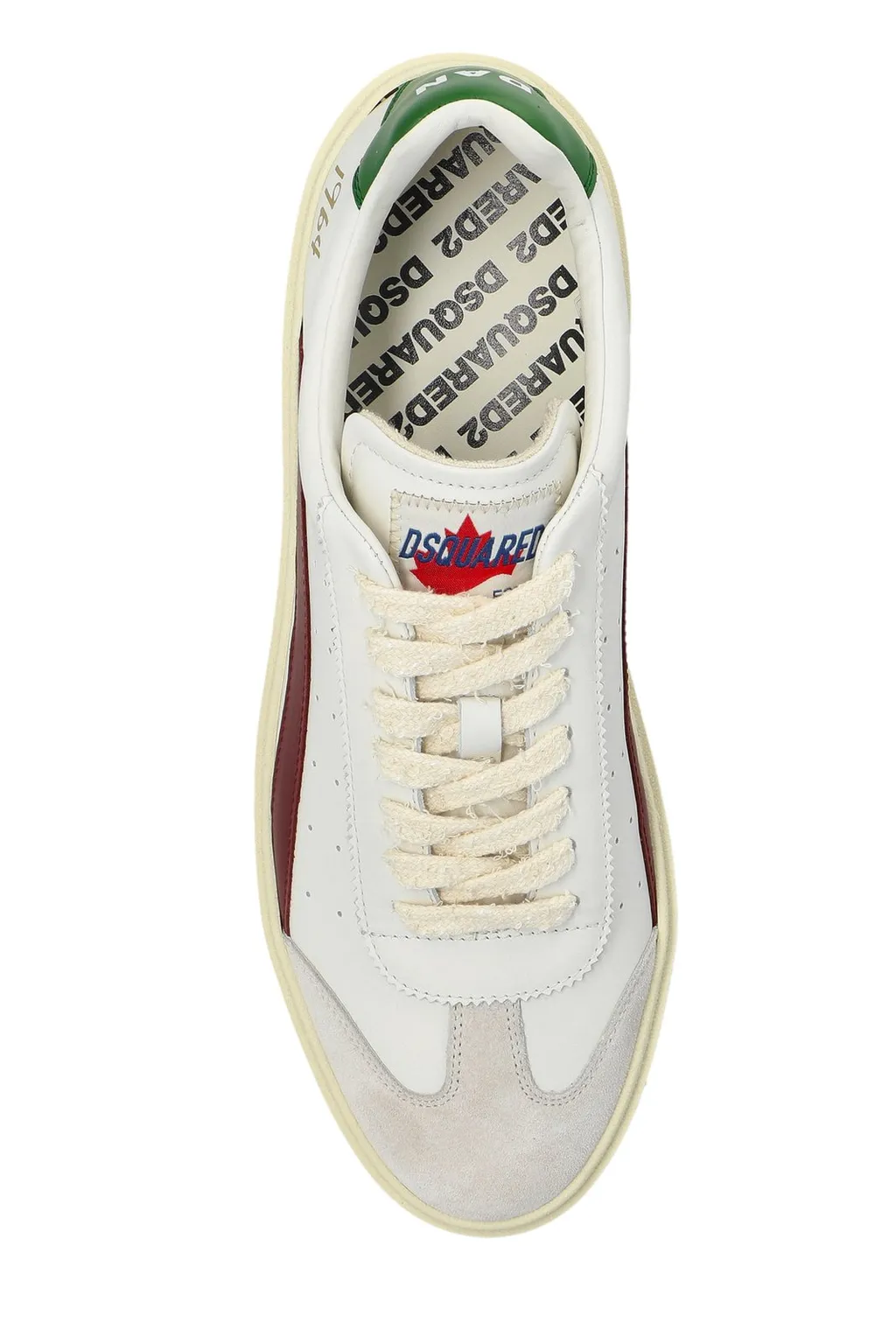 Dsquared2 Logo Patch Lace Up Sneakers
