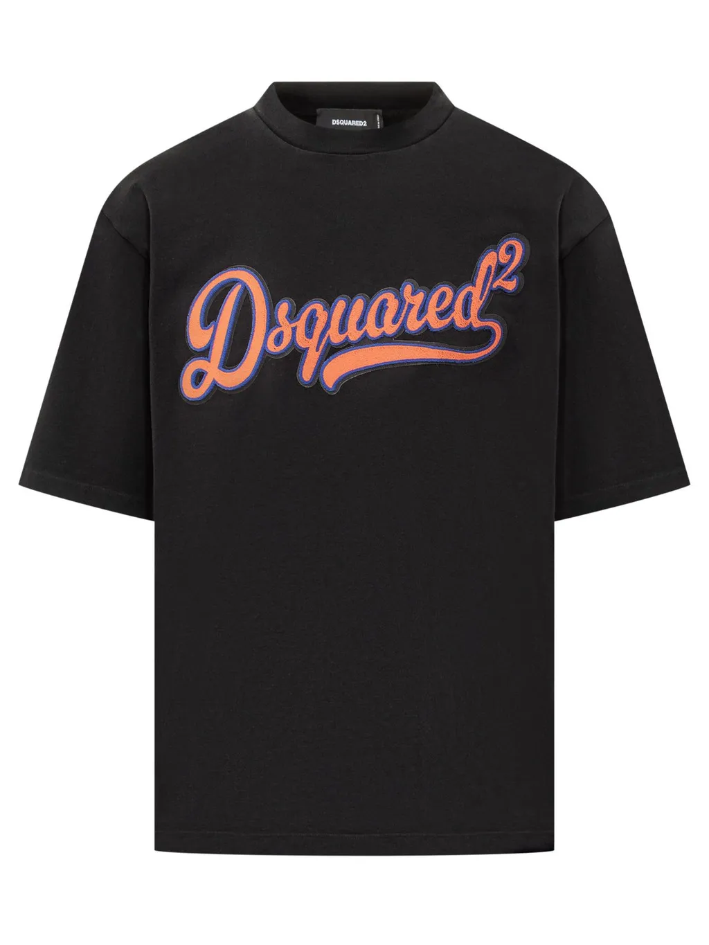 Dsquared2 Logo Patch Crewneck T-Shirt