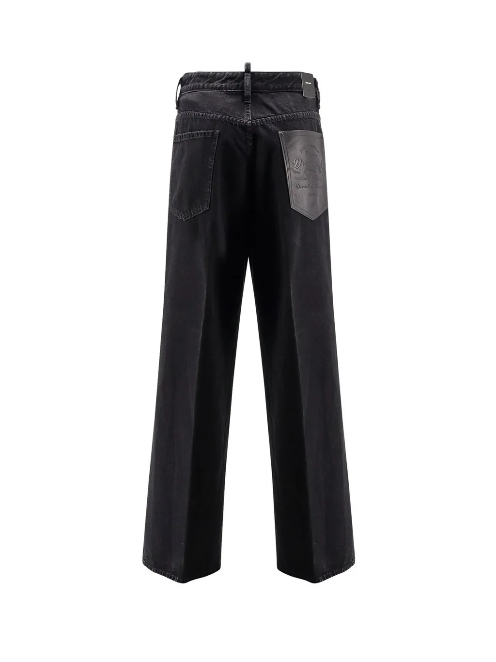 Dsquared2 Logo Patch Loose Fit Jeans