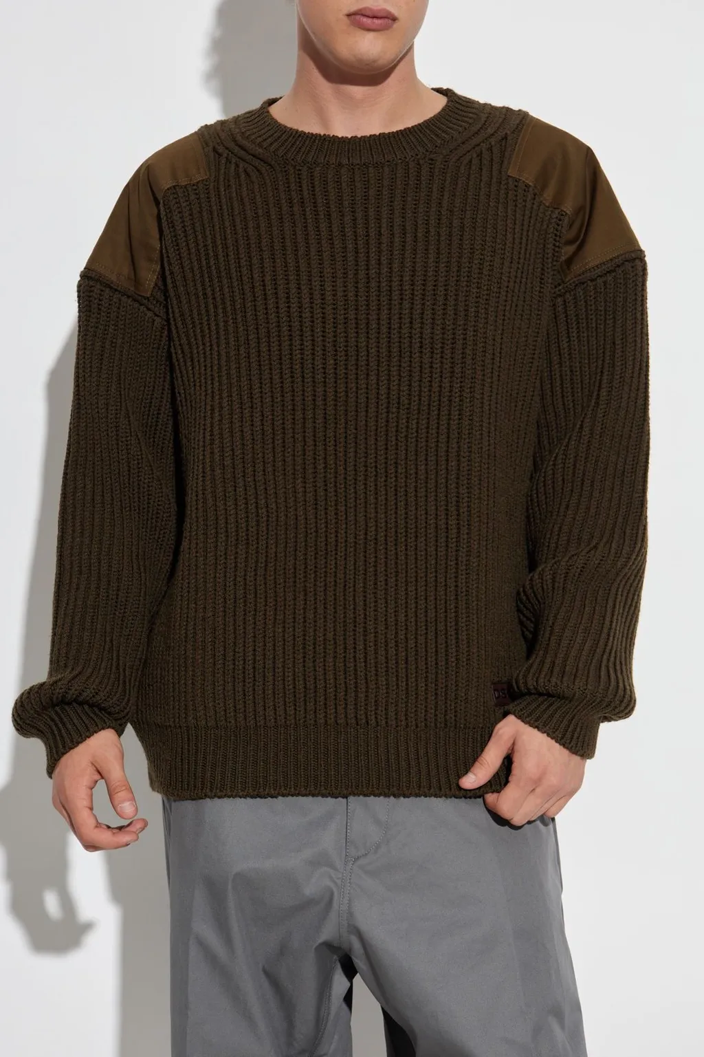 Dsquared2 Logo Patch Knitted Jumper