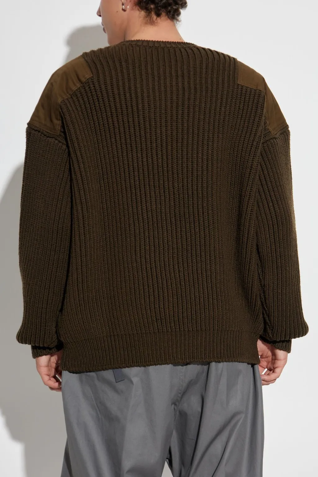 Dsquared2 Logo Patch Knitted Jumper