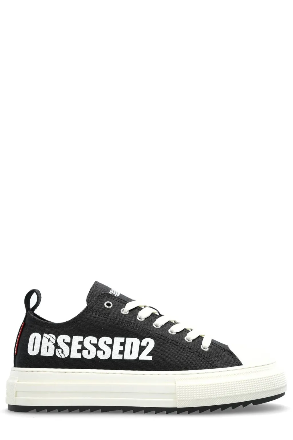 Dsquared2 Sprinter Logo Printed Lace-Up Sneakers