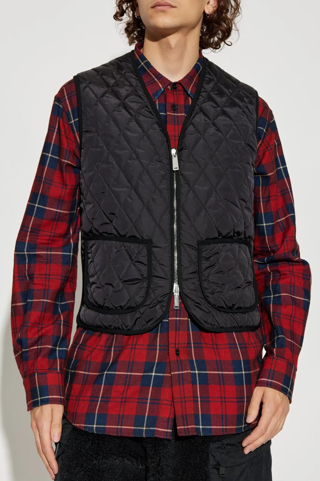 Dsquared2 Zip-Up Quilted Vest