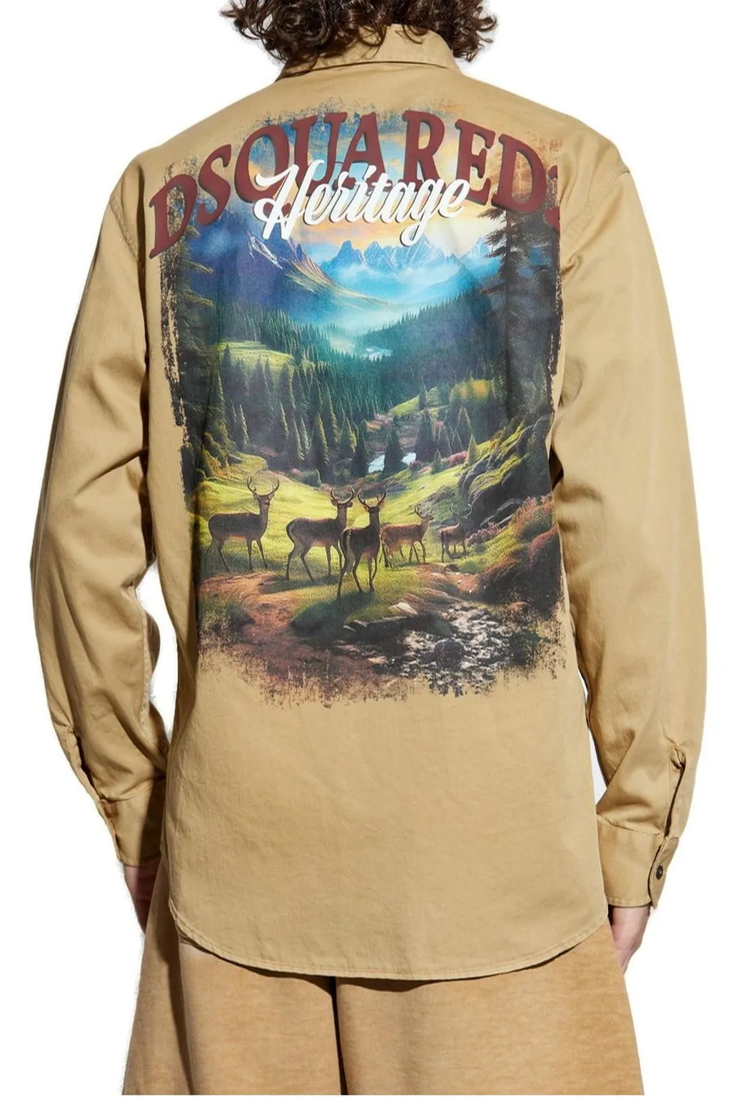 Dsquared2 Graphic Printed Shirt