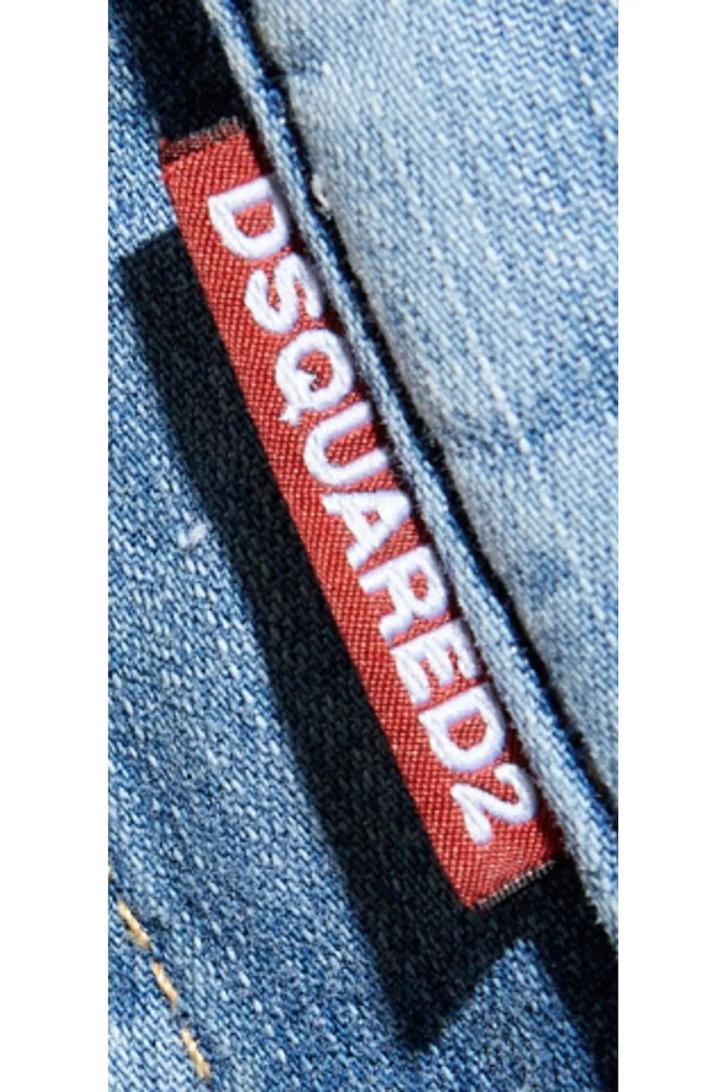 Dsquared2 Distressed Denim Jacket