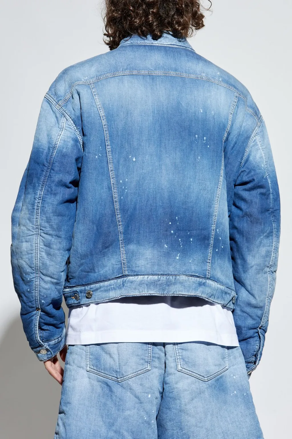 Dsquared2 Distressed Denim Jacket