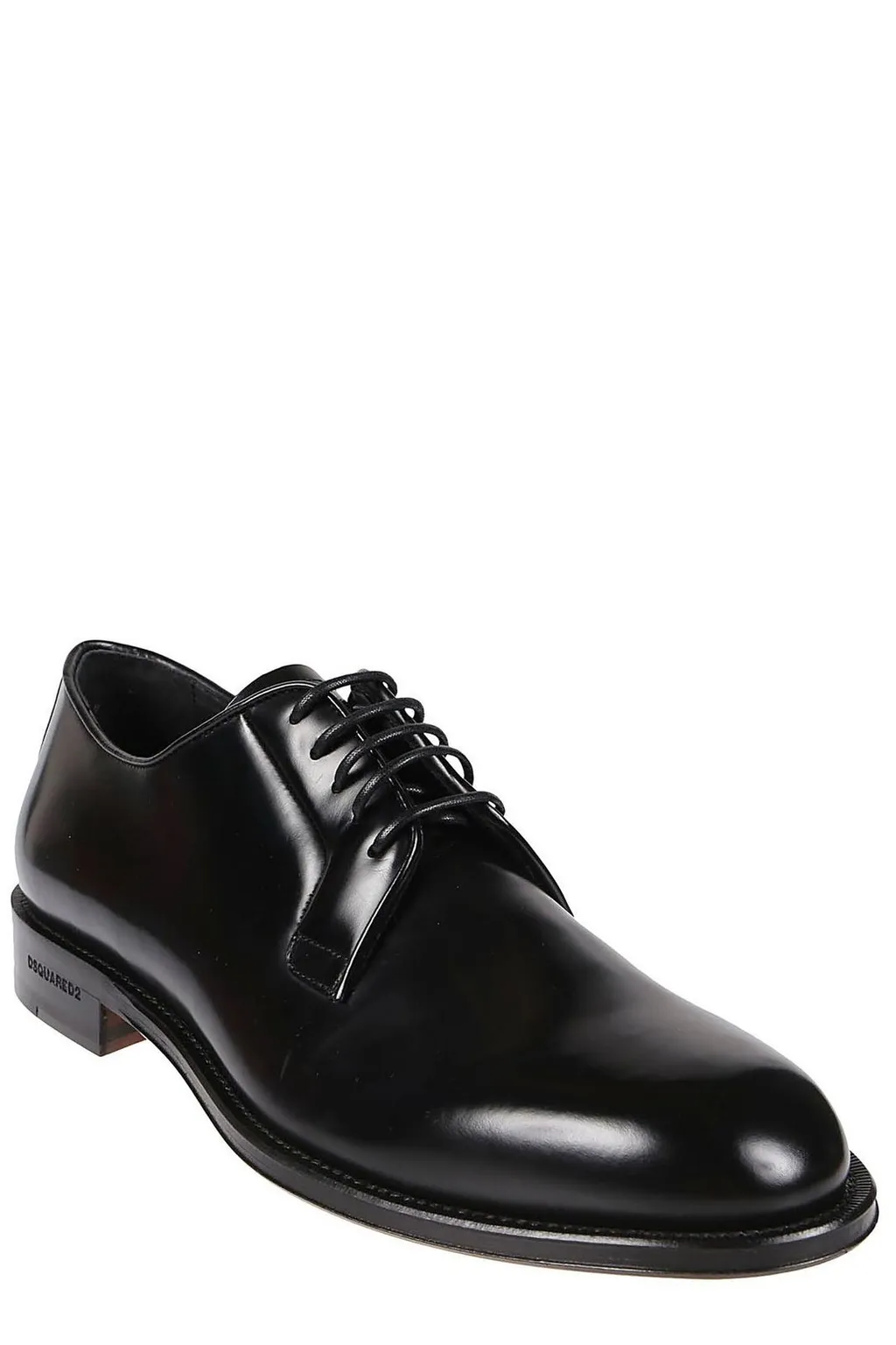 Dsquared2 Polished-Finish Lace-Up Derby Shoes