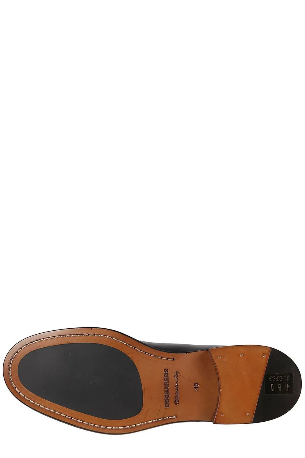 Dsquared2 Polished-Finish Lace-Up Derby Shoes