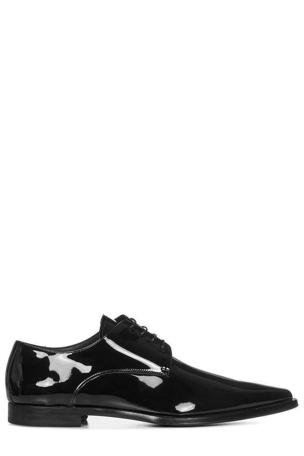 Dsquared2 Ibra Tapered Toe Lace-Up Shoes