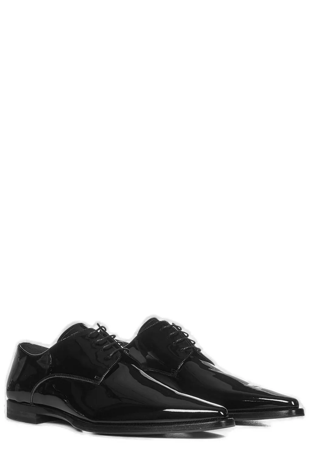 Dsquared2 Ibra Tapered Toe Lace-Up Shoes