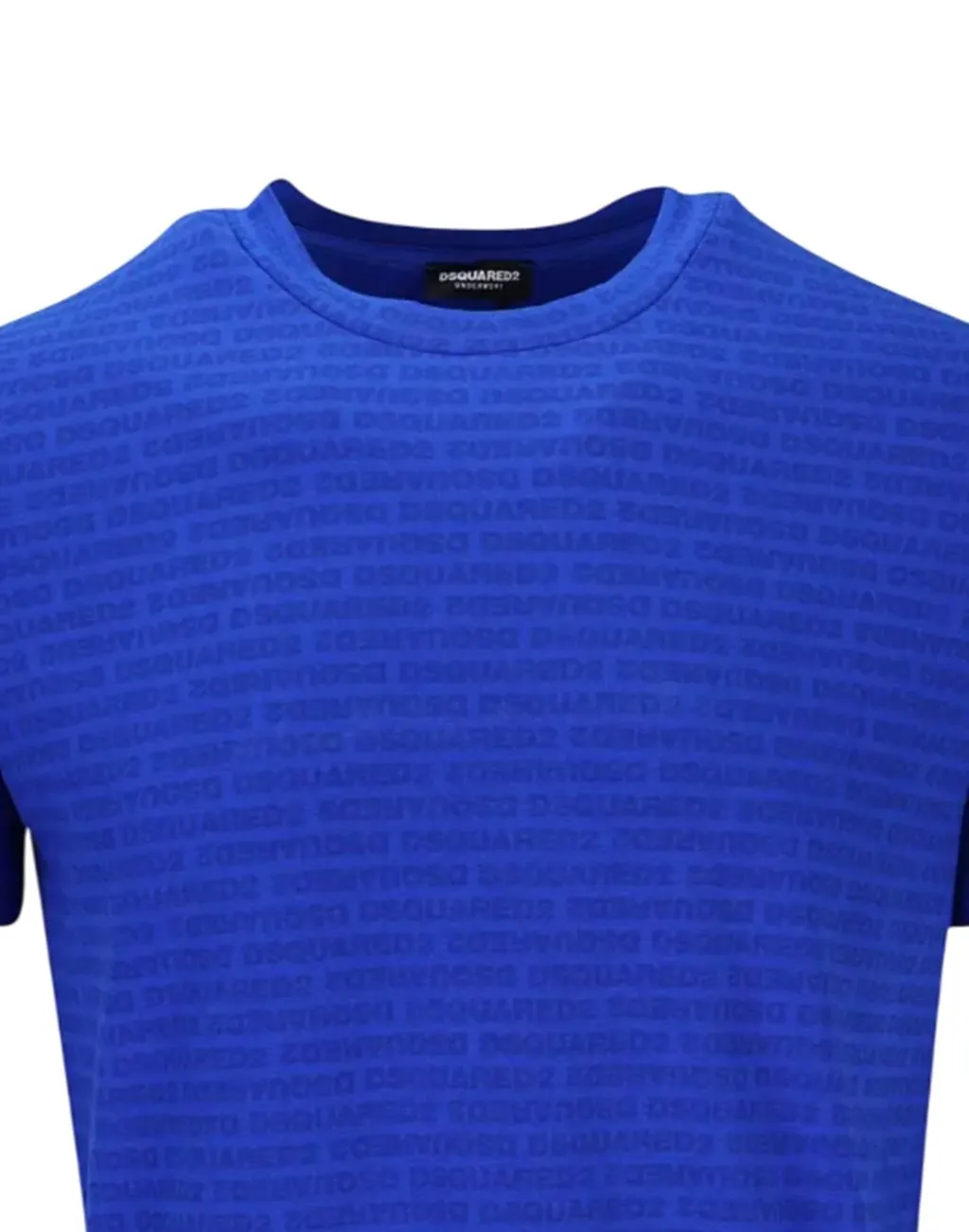 Dsquared2 Logo Jacquard Crewneck T-Shirt