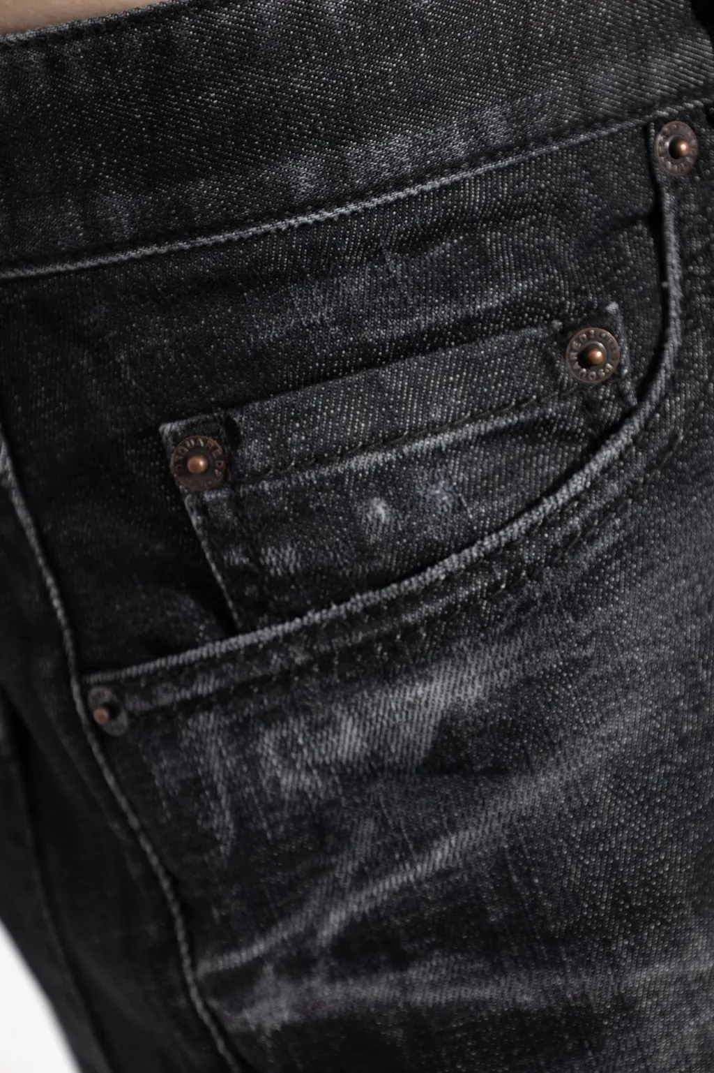 Dsquared2 Washed Denim Shorts