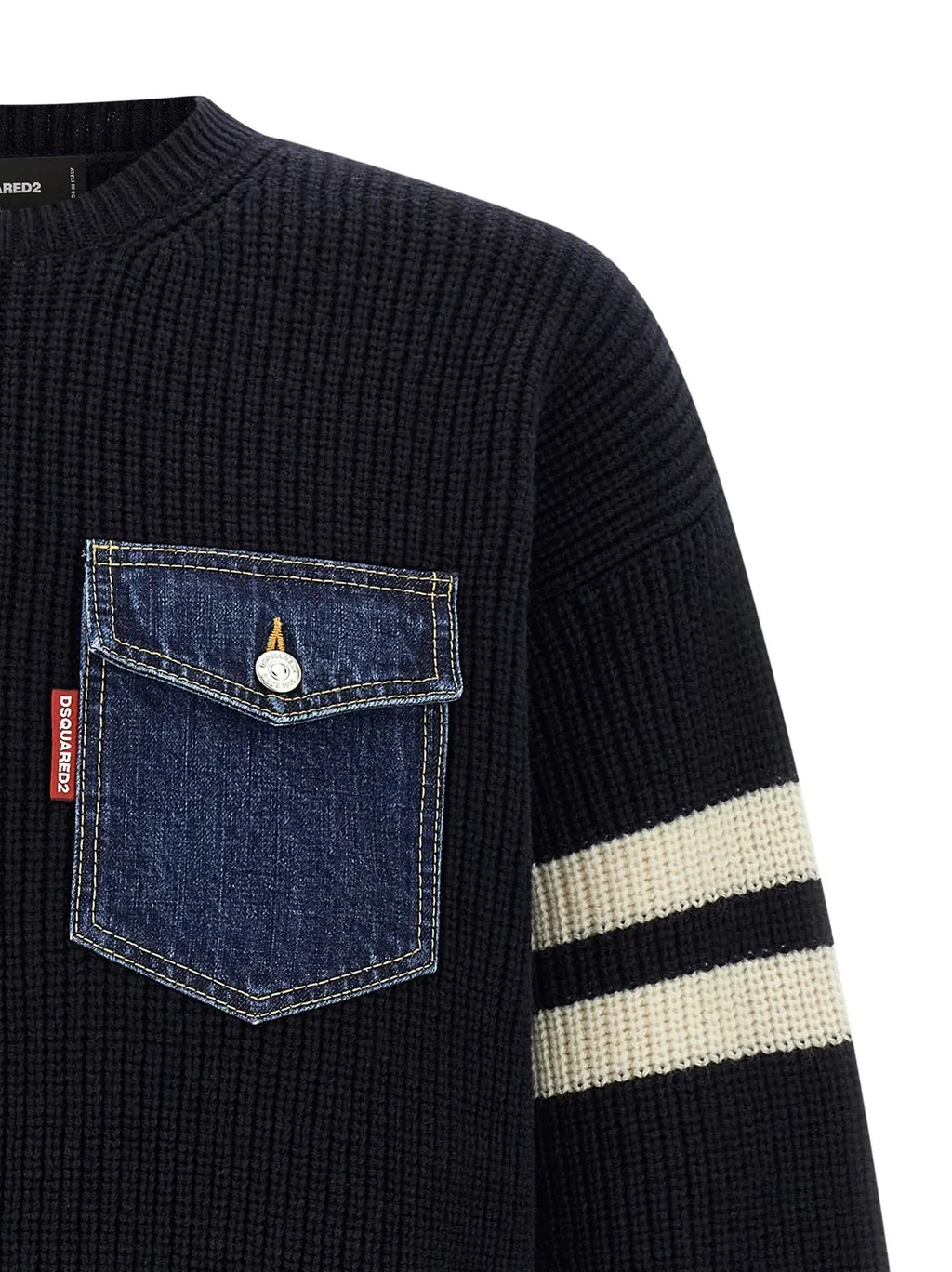 Dsquared2 Denim Mix Pullover