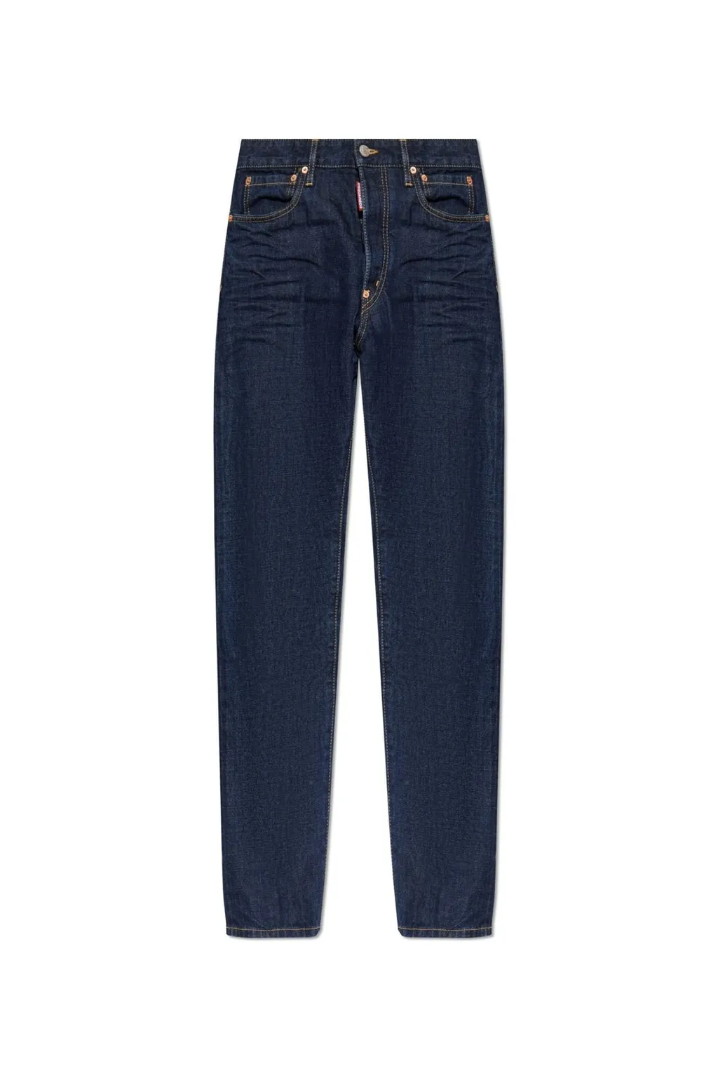 Dsquared2 Logo Patch Slim-Fit Jeans